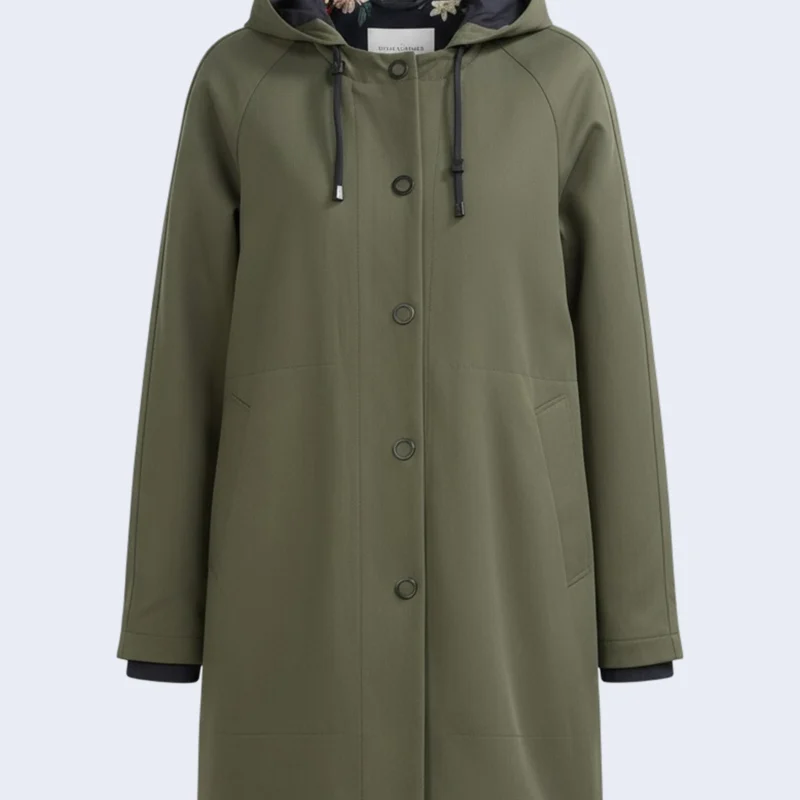 Olive Utility Jacket - Image 2
